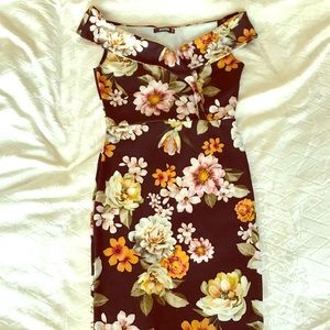 Off the shoulder dress